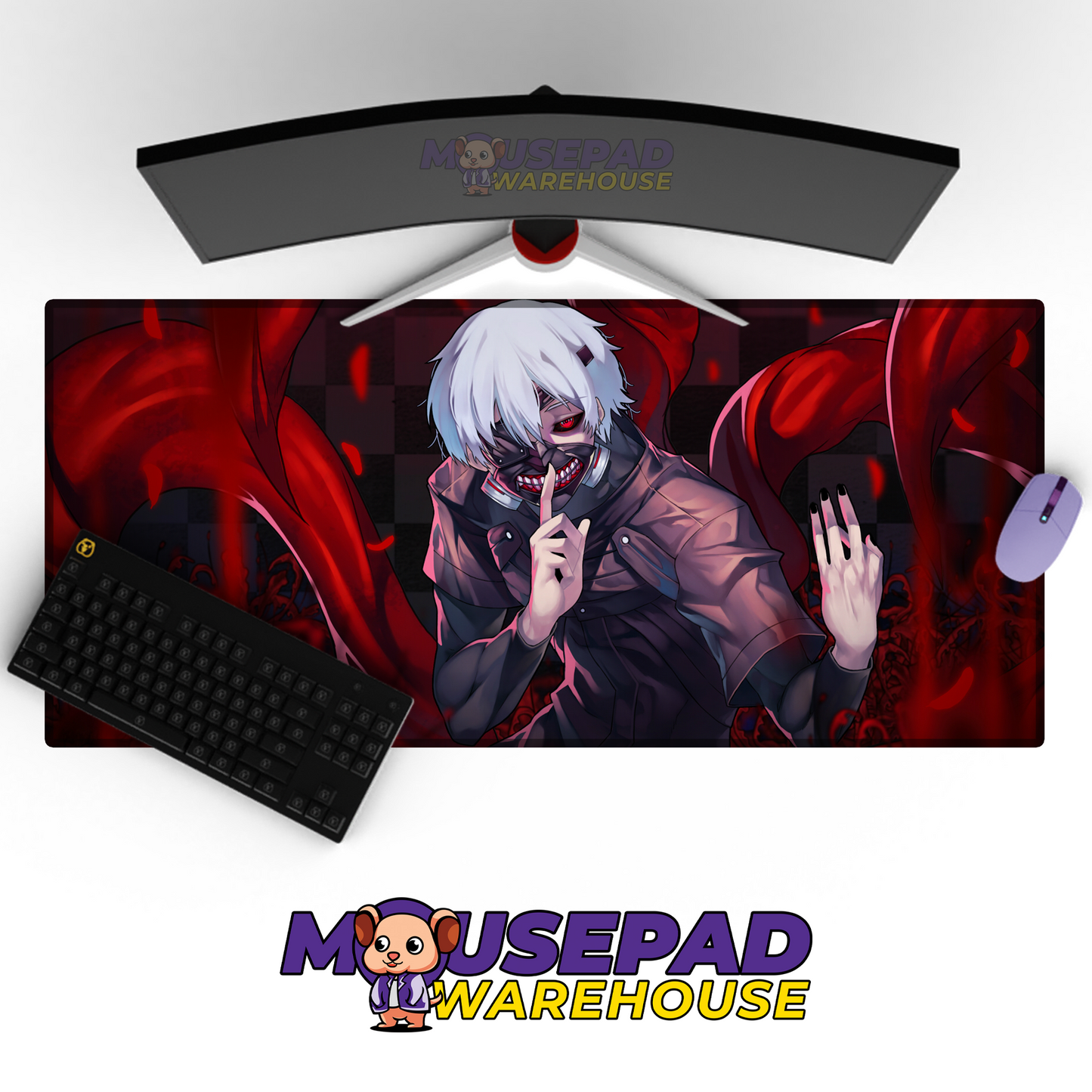 Tokyo Ghoul Anime Mousepad 565455 MousepadWarehouse.com