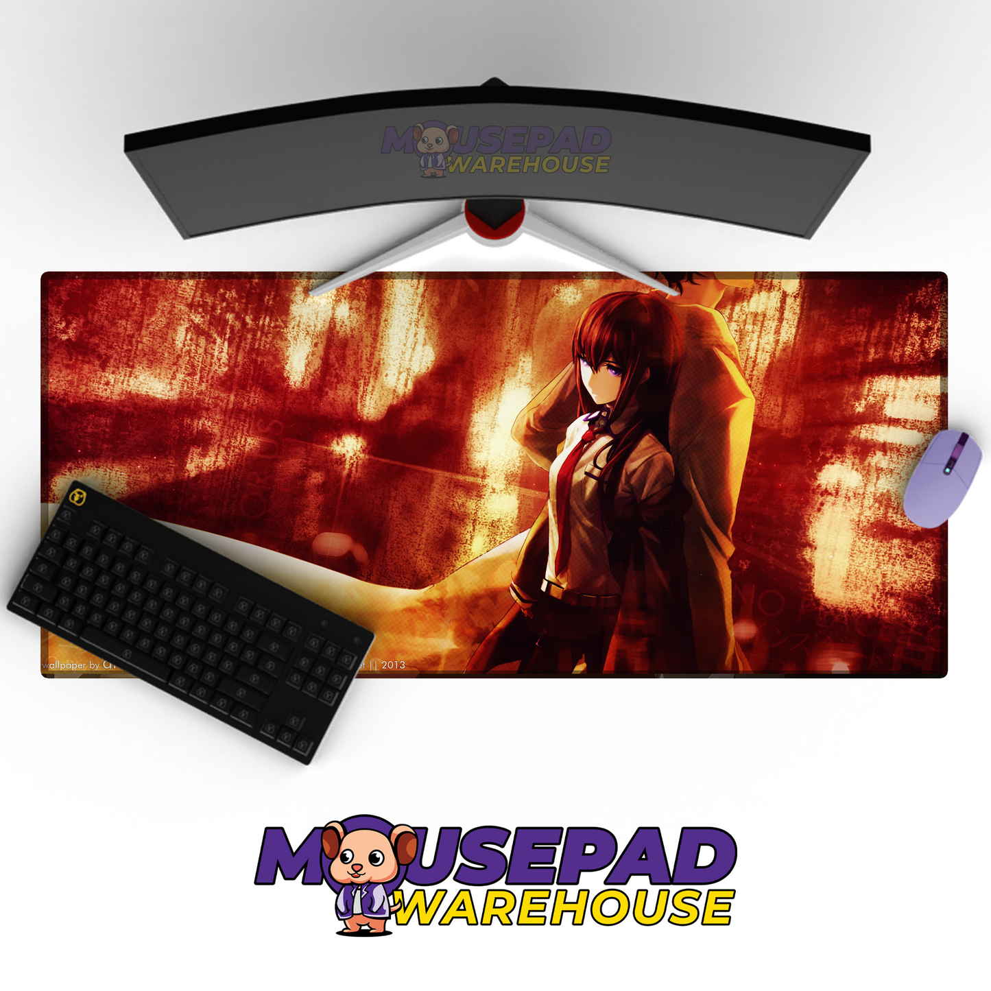 Steins Gate Anime Mousepad 567688 MousepadWarehouse.com