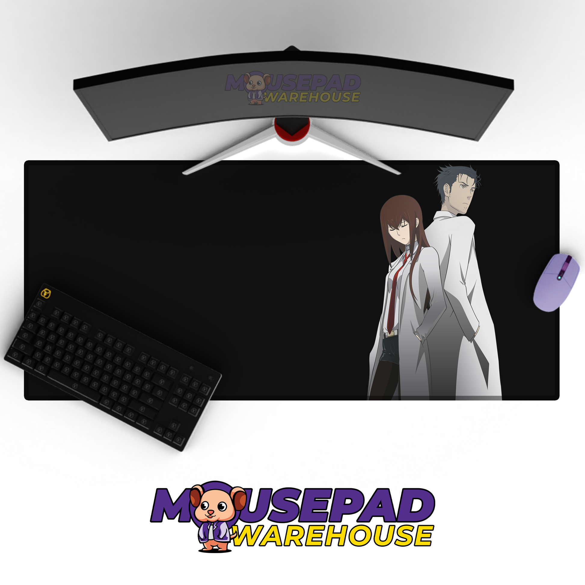 Steins Gate Anime Mousepad 567704 MousepadWarehouse.com