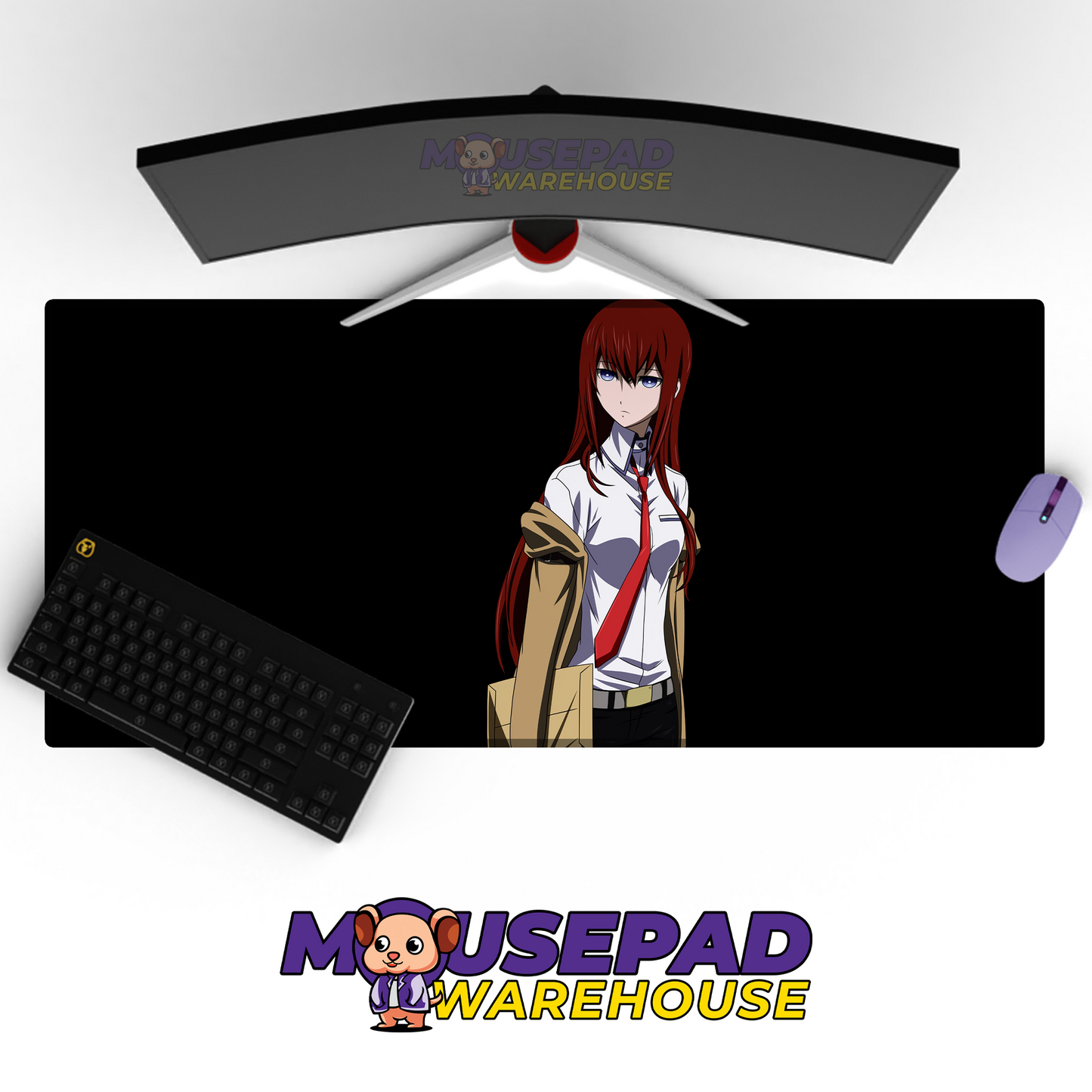 Steins Gate Anime Mousepad 572288 MousepadWarehouse.com