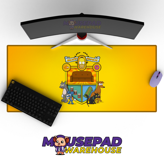 The Simpsons TV Show Mousepad 585035 MousepadWarehouse.com