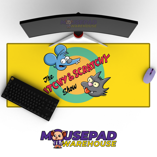 The Simpsons TV Show Mousepad 585280 MousepadWarehouse.com