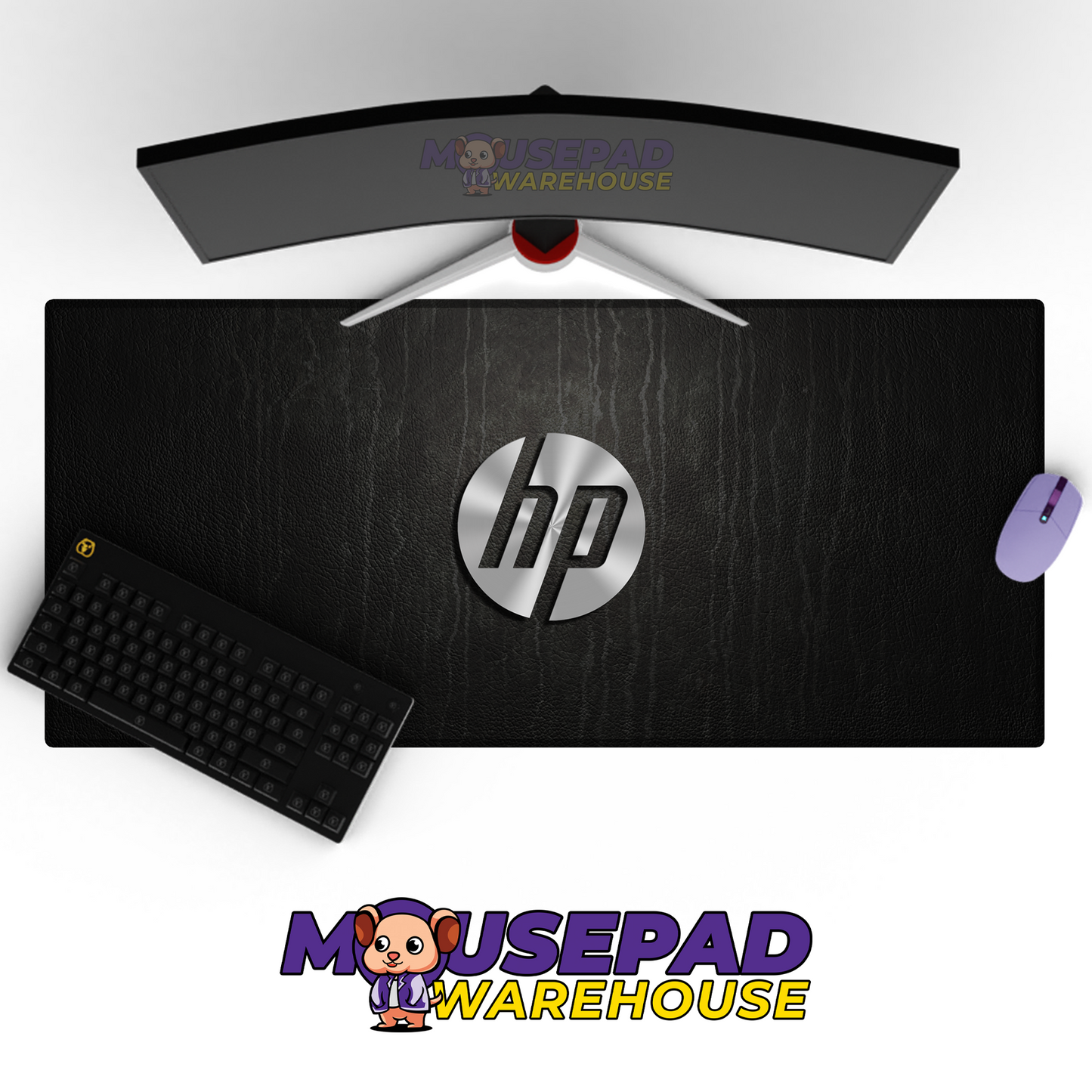 HP (Hewlett-Packard) Brand Imagery Mousepad 588060 MousepadWarehouse.com