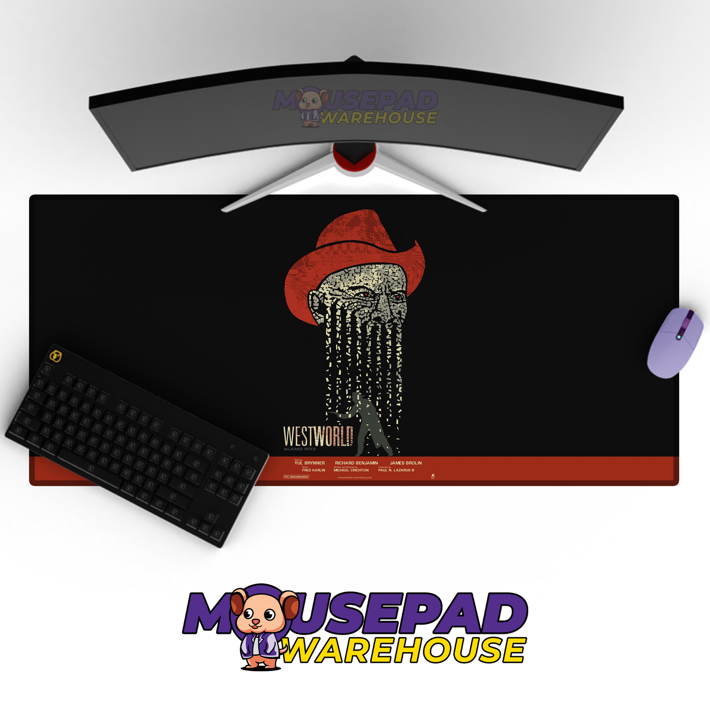 Westworld TV Show Mousepad 588931 MousepadWarehouse.com