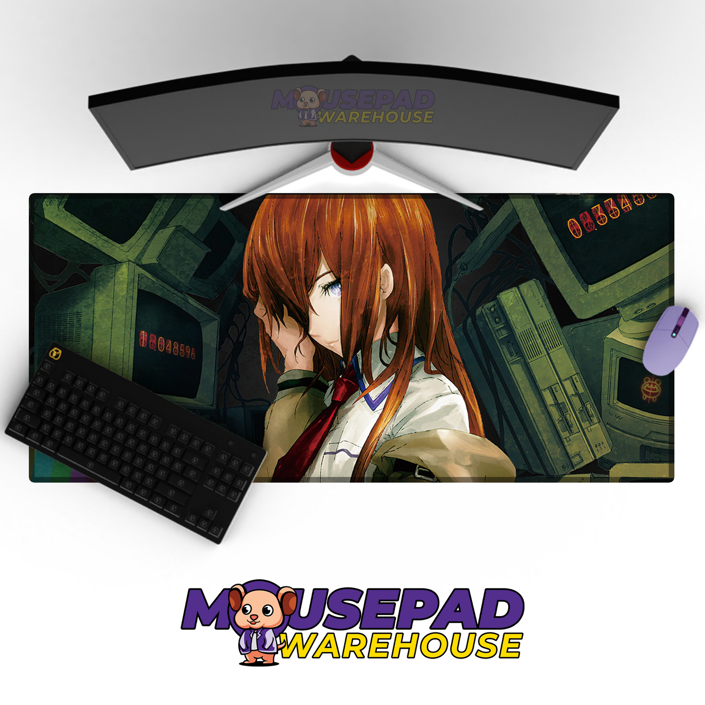 Steins Gate Anime Mousepad 589395 MousepadWarehouse.com