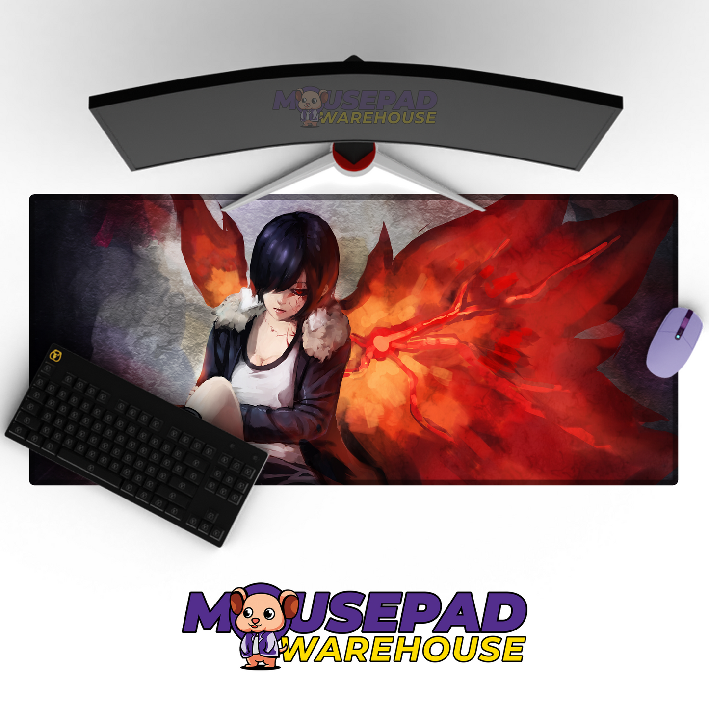 Tokyo Ghoul Anime Mousepad 589968 MousepadWarehouse.com