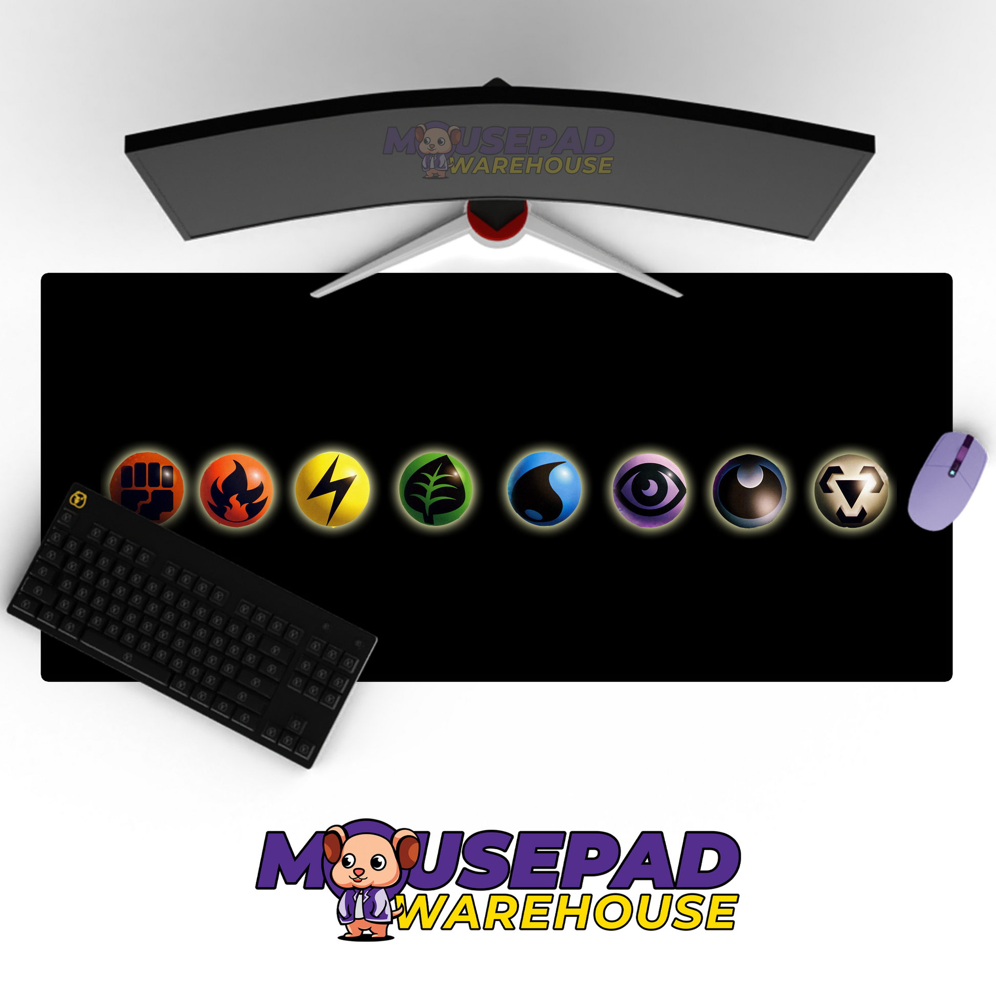 Pokemon TV Show Mousepad 591284 MousepadWarehouse.com