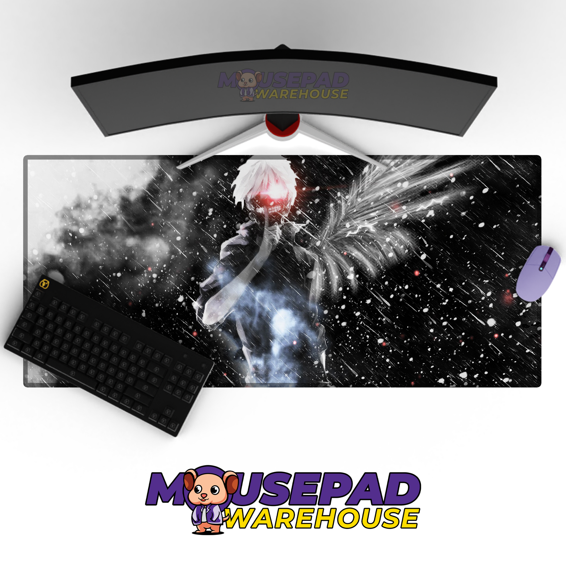 Tokyo Ghoul Anime Mousepad 596530 MousepadWarehouse.com