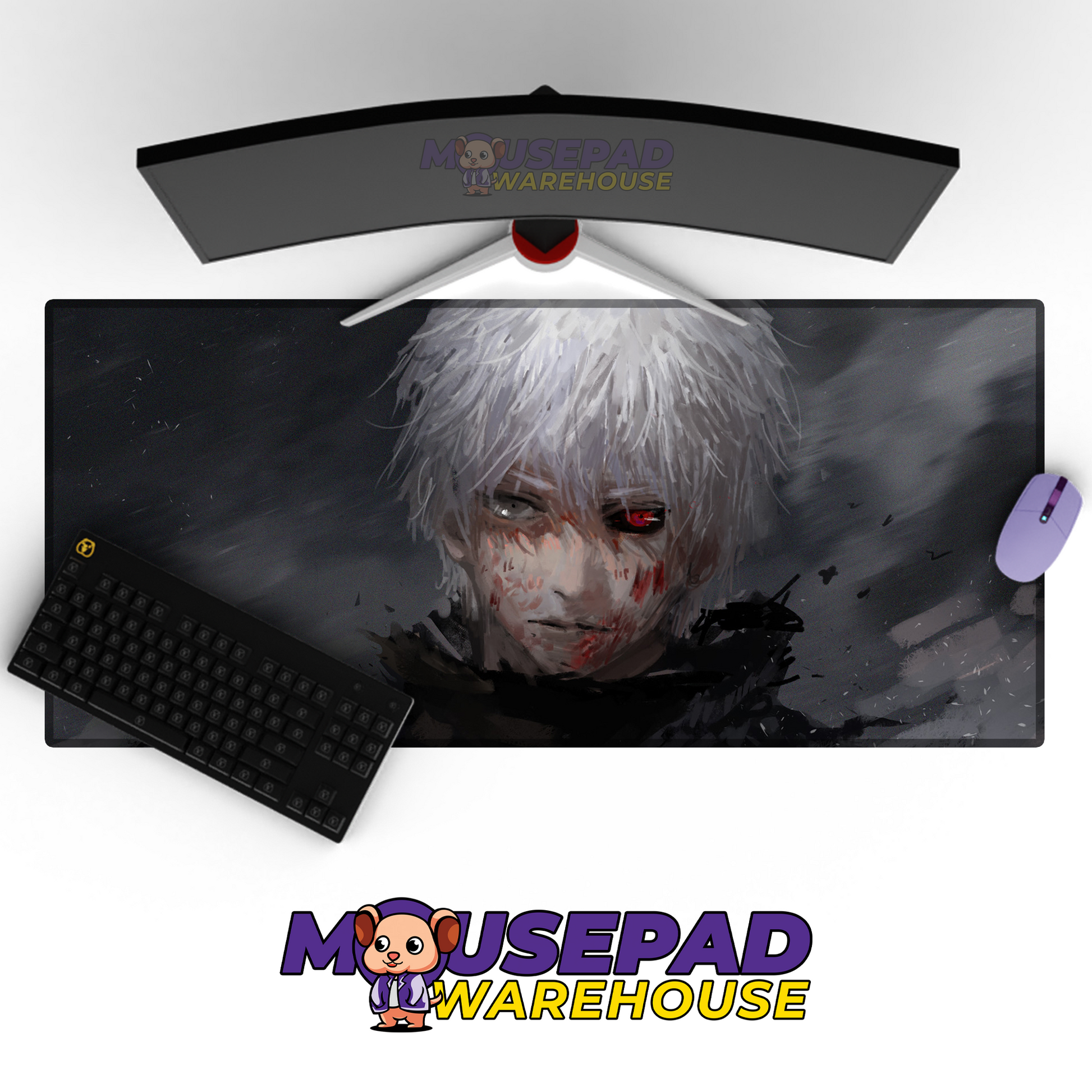 Tokyo Ghoul Anime Mousepad 596610 MousepadWarehouse.com