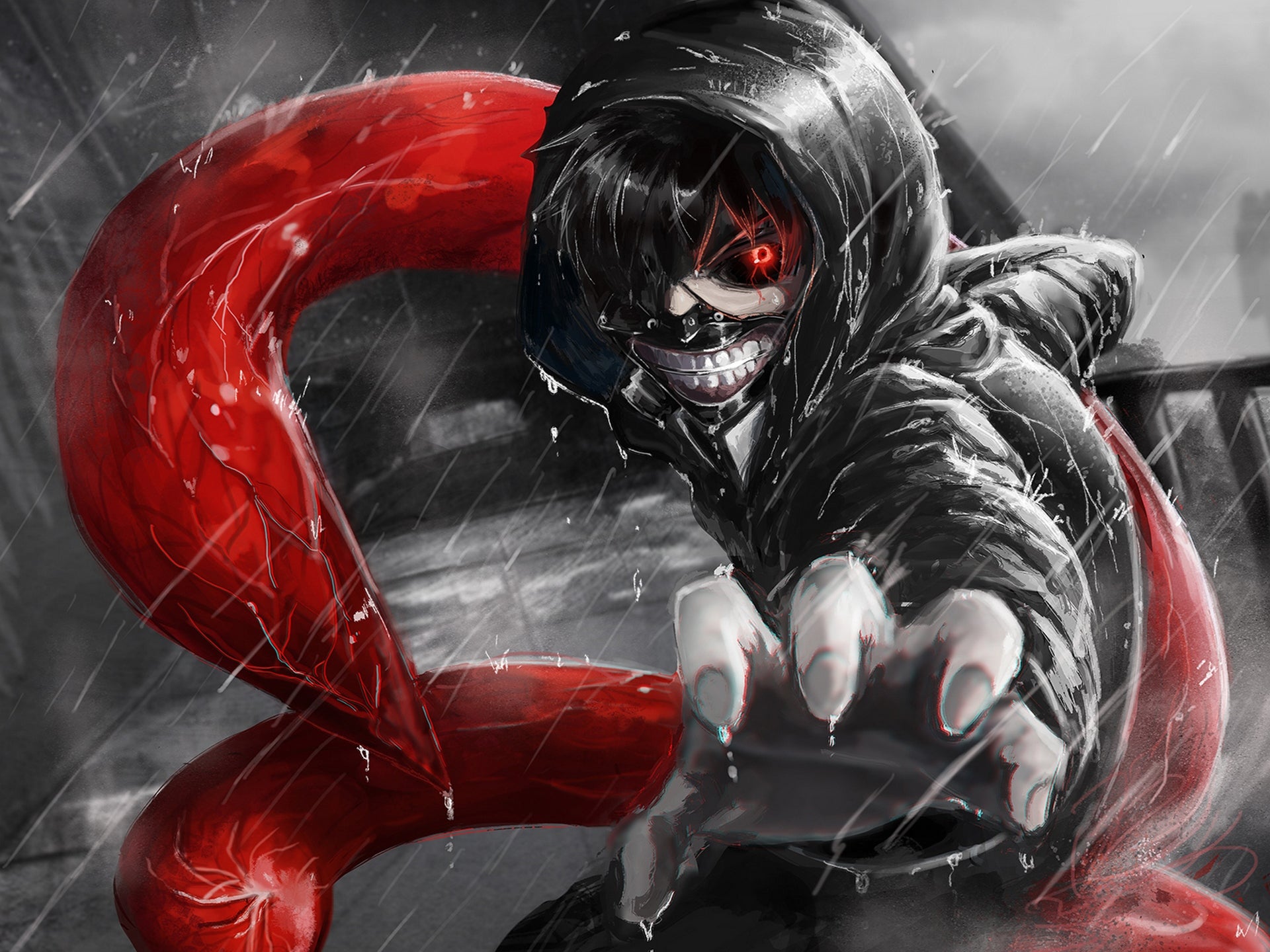 Tokyo Ghoul Anime Mousepad 596848 MousepadWarehouse.com