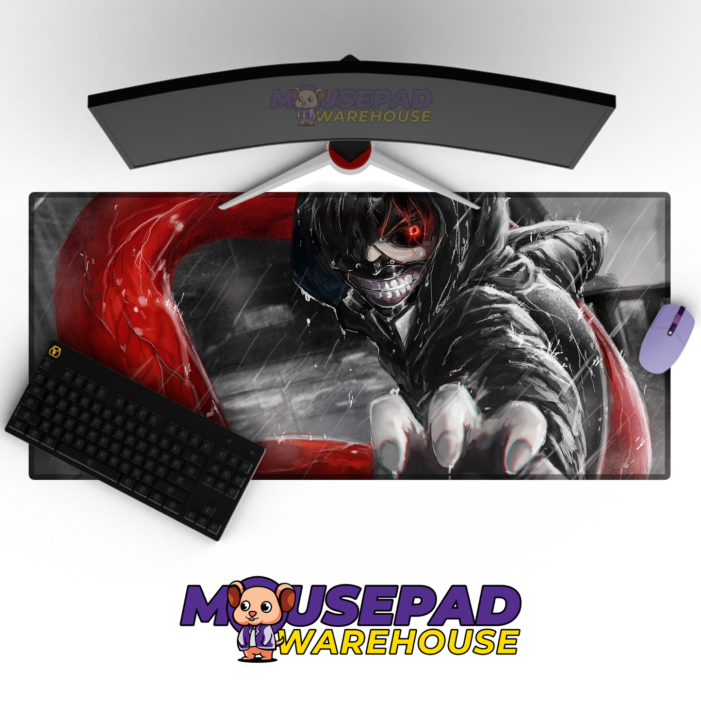 Tokyo Ghoul Anime Mousepad 596848 MousepadWarehouse.com