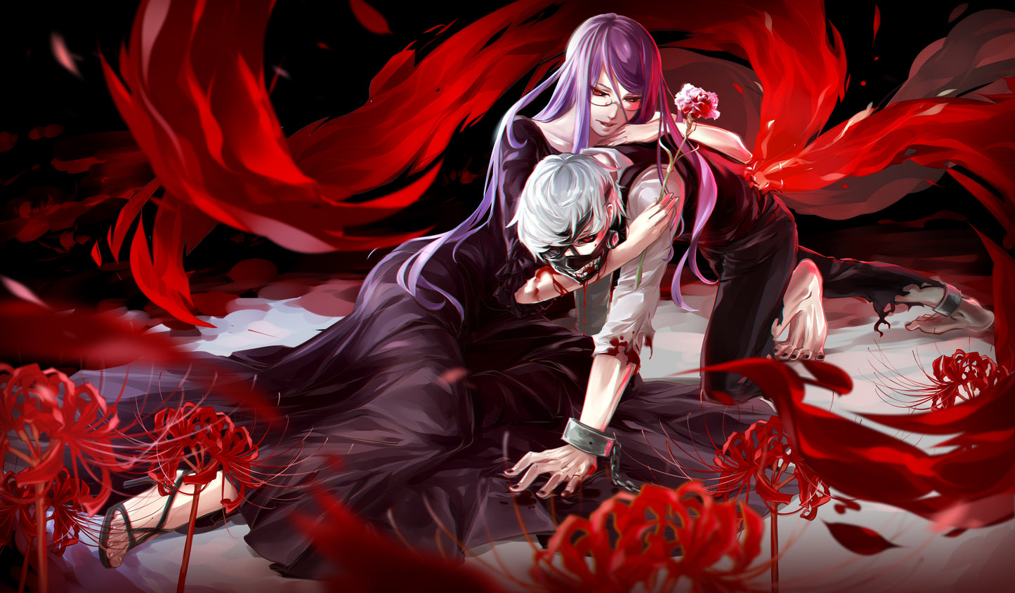 Tokyo Ghoul Anime Mousepad 596872 MousepadWarehouse.com