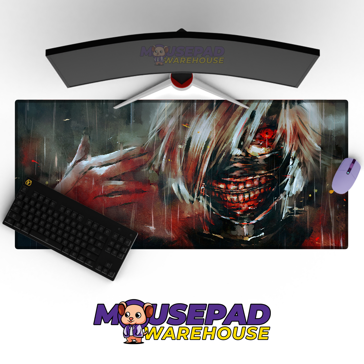 Tokyo Ghoul Anime Mousepad 596878 MousepadWarehouse.com