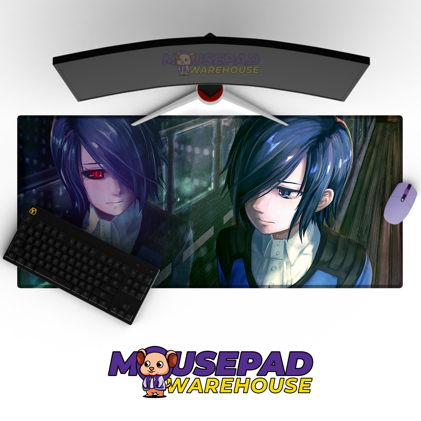 Tokyo Ghoul Anime Mousepad 596892 MousepadWarehouse.com