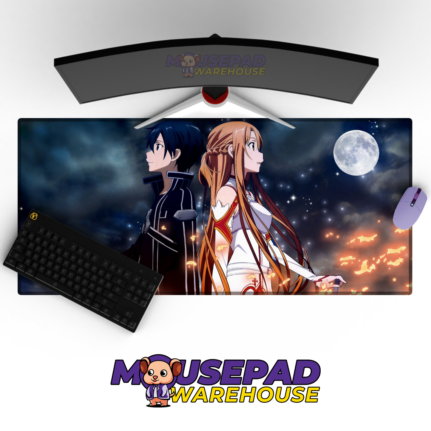 Sword Art Online Anime Mousepad 603255 MousepadWarehouse.com