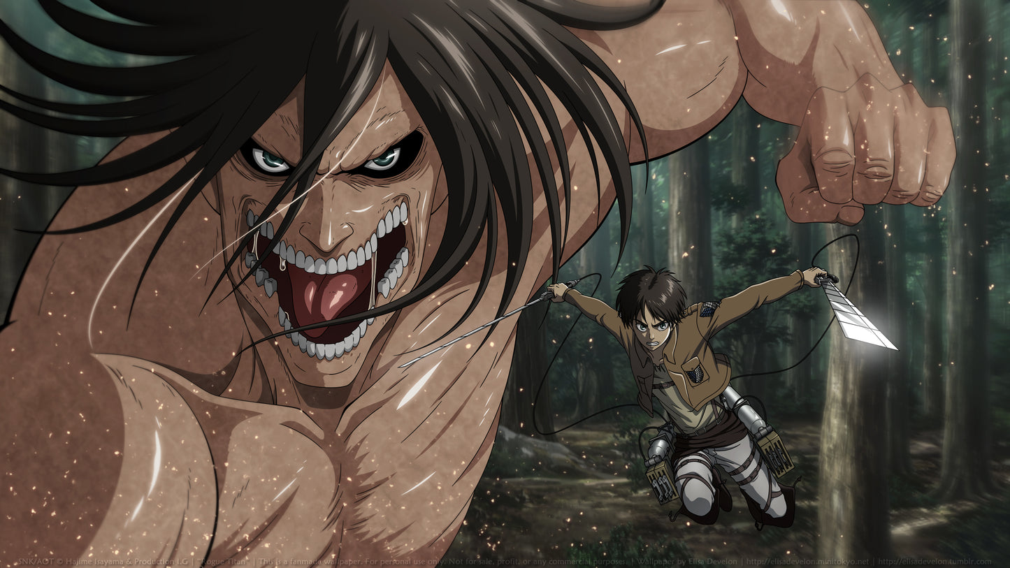 Attack on Titan Anime Mousepad 607707