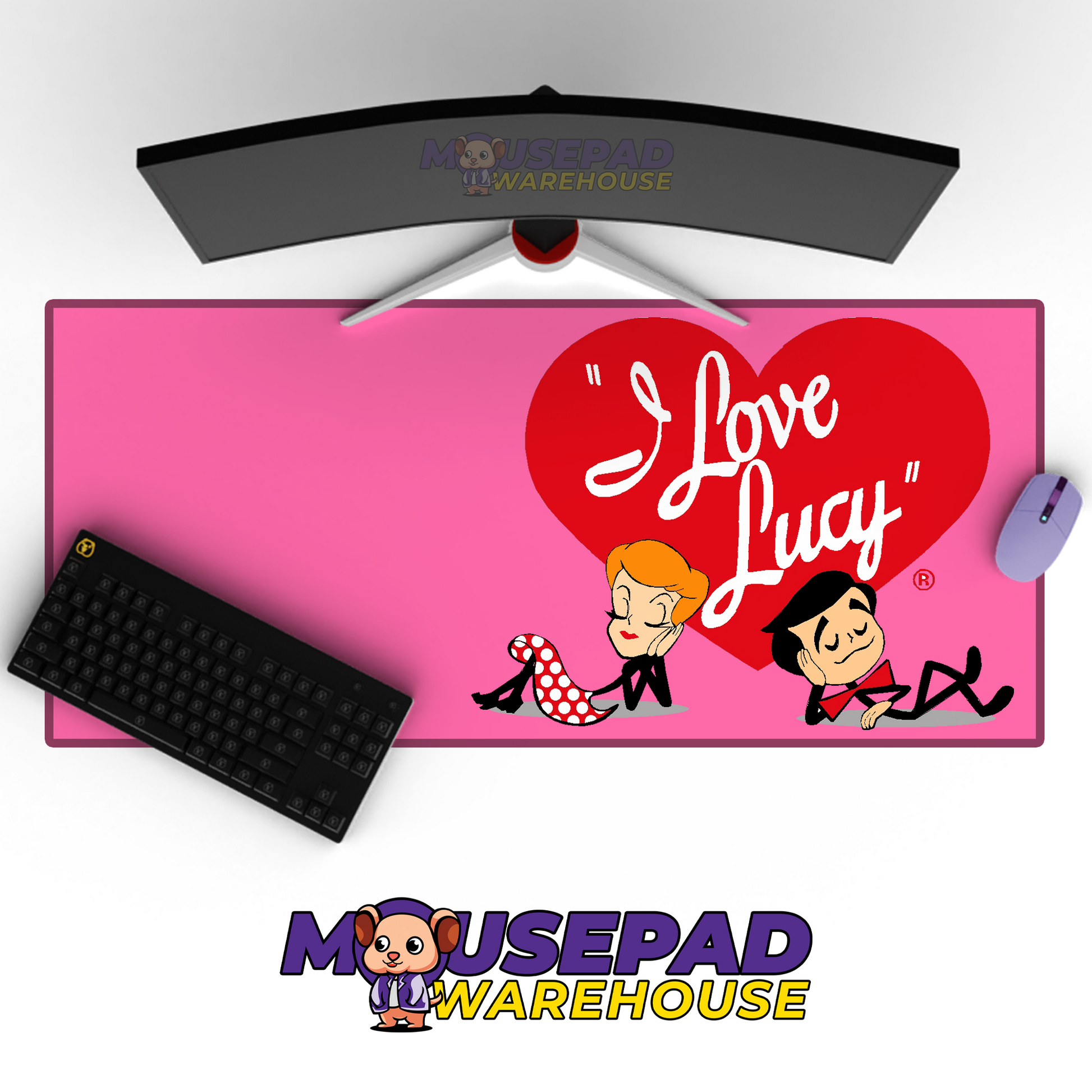 I Love Lucy TV Show Mousepad 62353 MousepadWarehouse.com