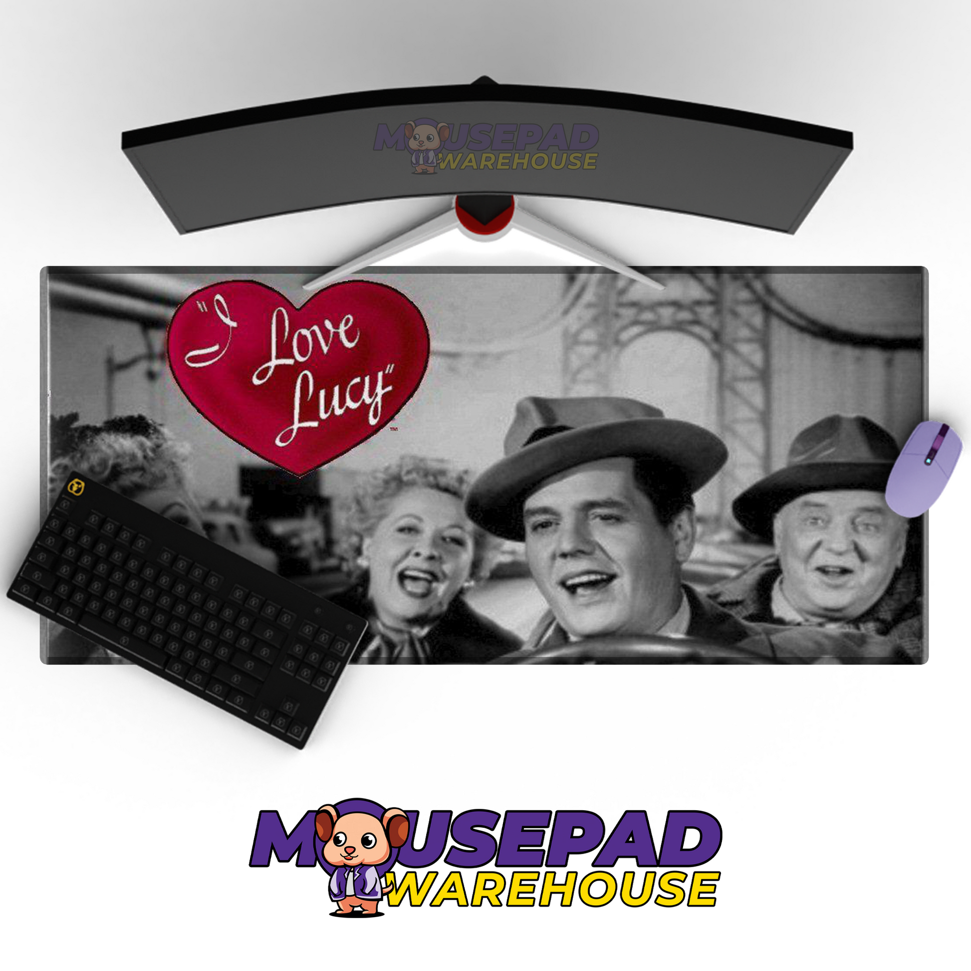 I Love Lucy TV Show Mousepad 62356 MousepadWarehouse.com