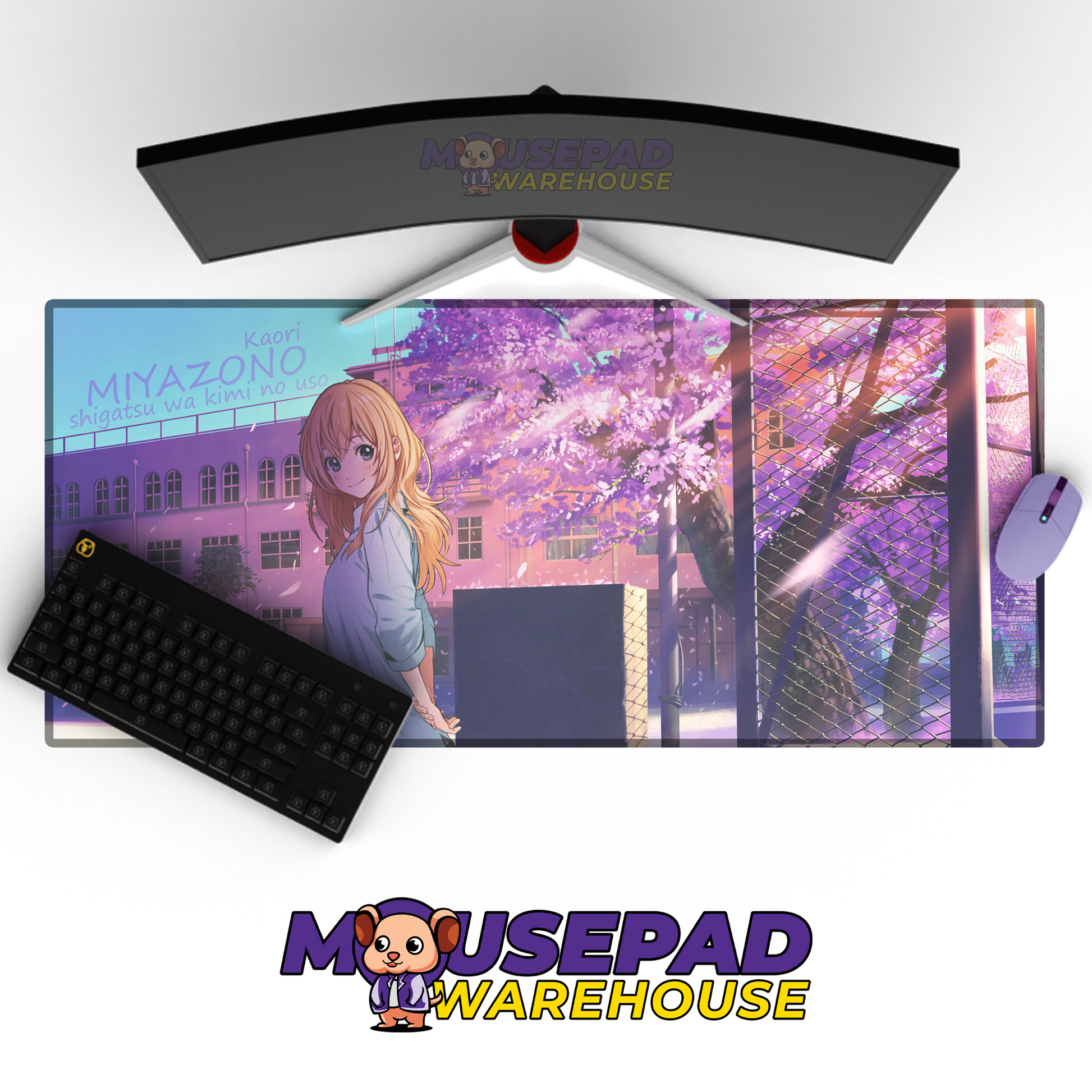 Your Lie in April Anime Mousepad 629528 MousepadWarehouse.com