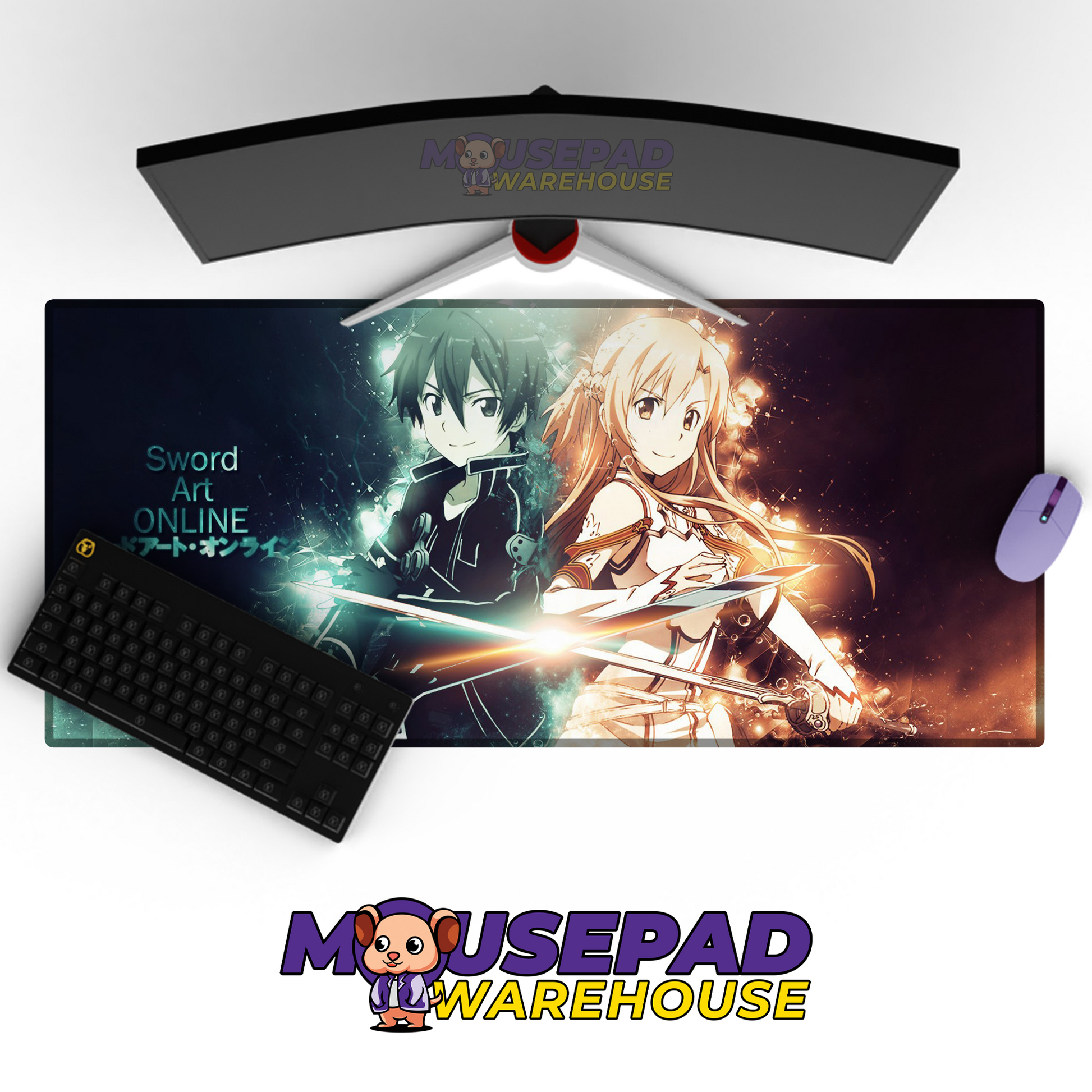 Sword Art Online Anime Mousepad 632068 MousepadWarehouse.com