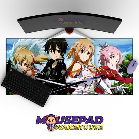 Sword Art Online Anime Mousepad 632069 MousepadWarehouse.com