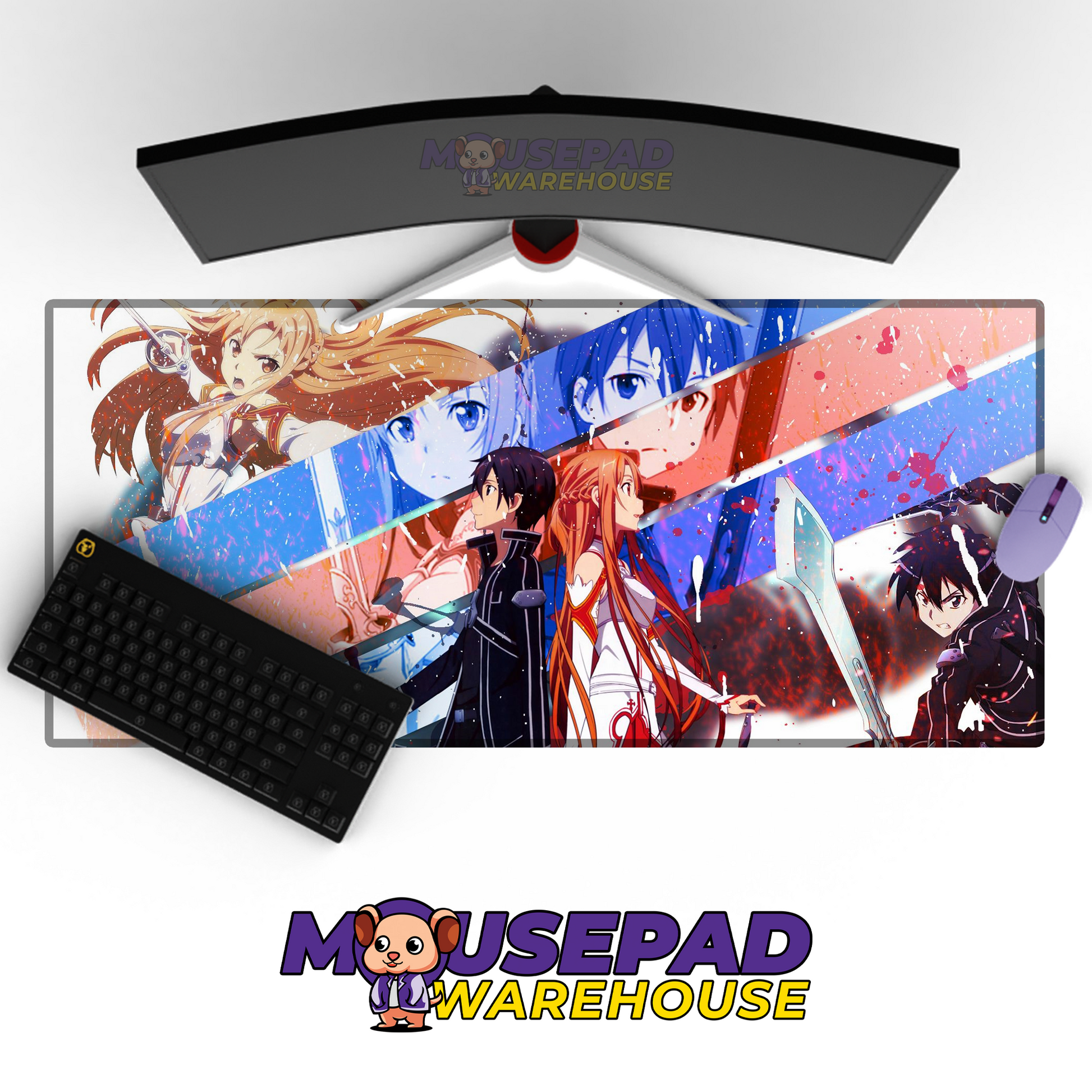 Sword Art Online Anime Mousepad 632078 MousepadWarehouse.com