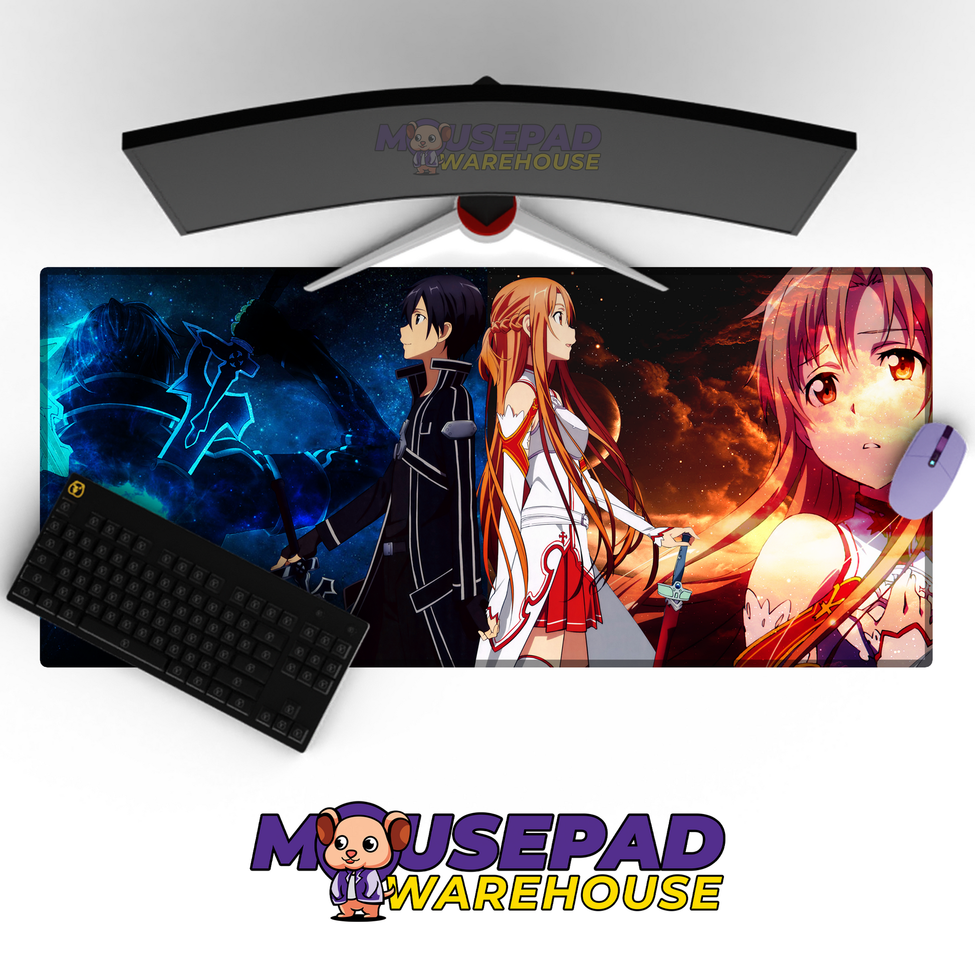 Sword Art Online Anime Mousepad 632079 MousepadWarehouse.com