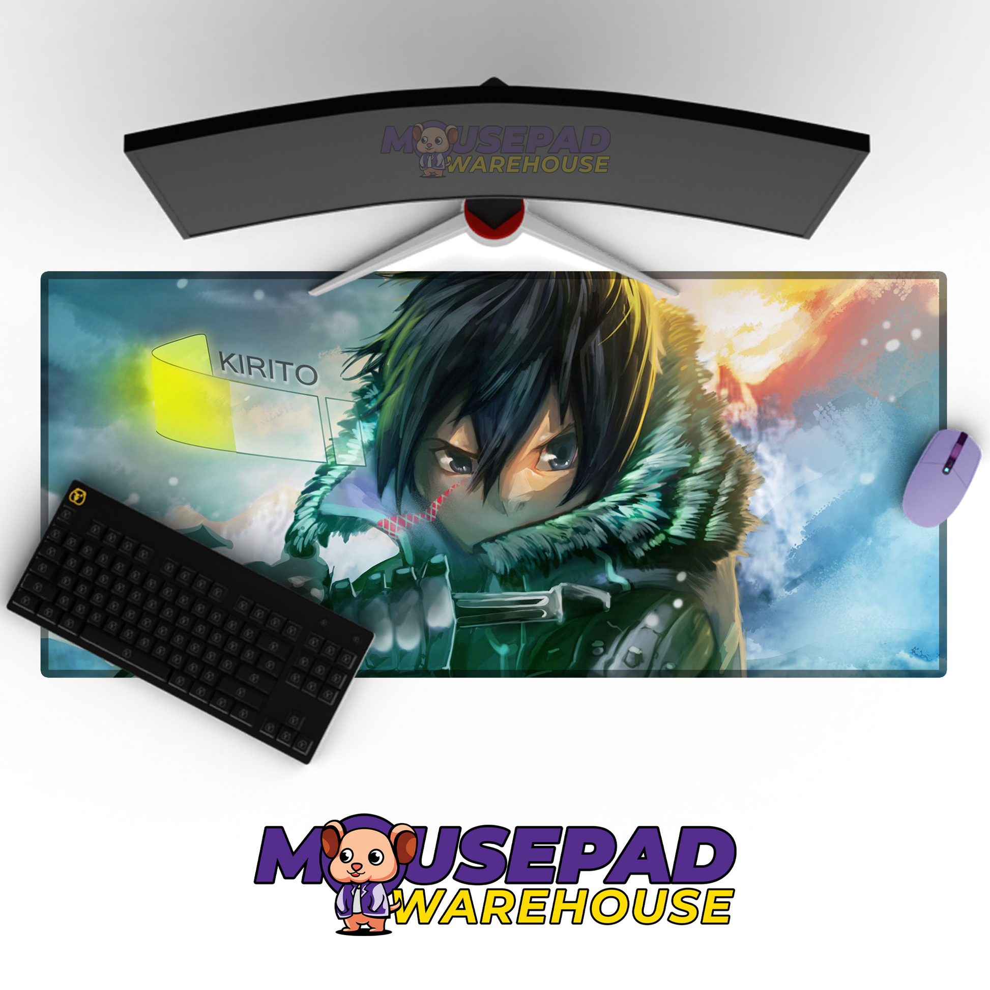 Sword Art Online Anime Mousepad 632908 MousepadWarehouse.com