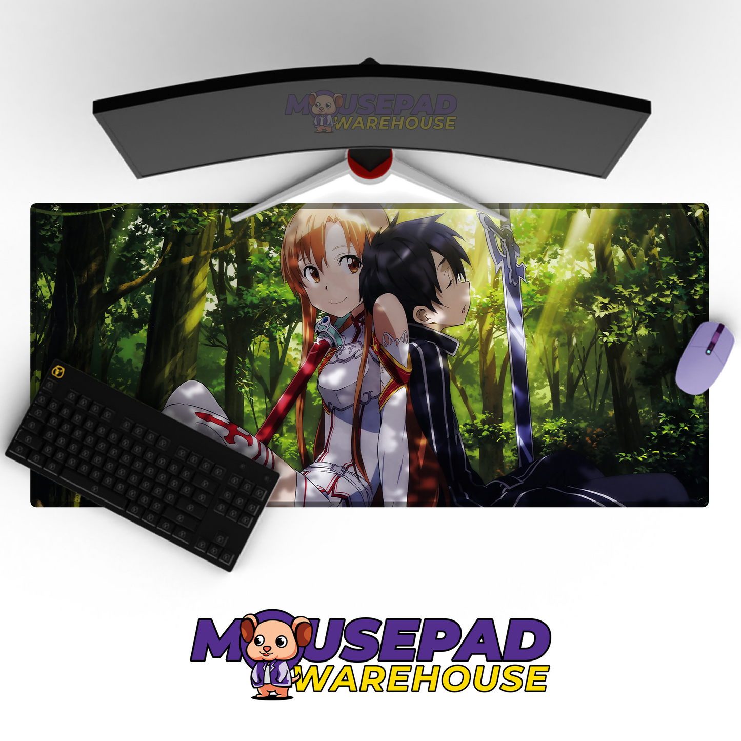 Sword Art Online Anime Mousepad 632918 MousepadWarehouse.com