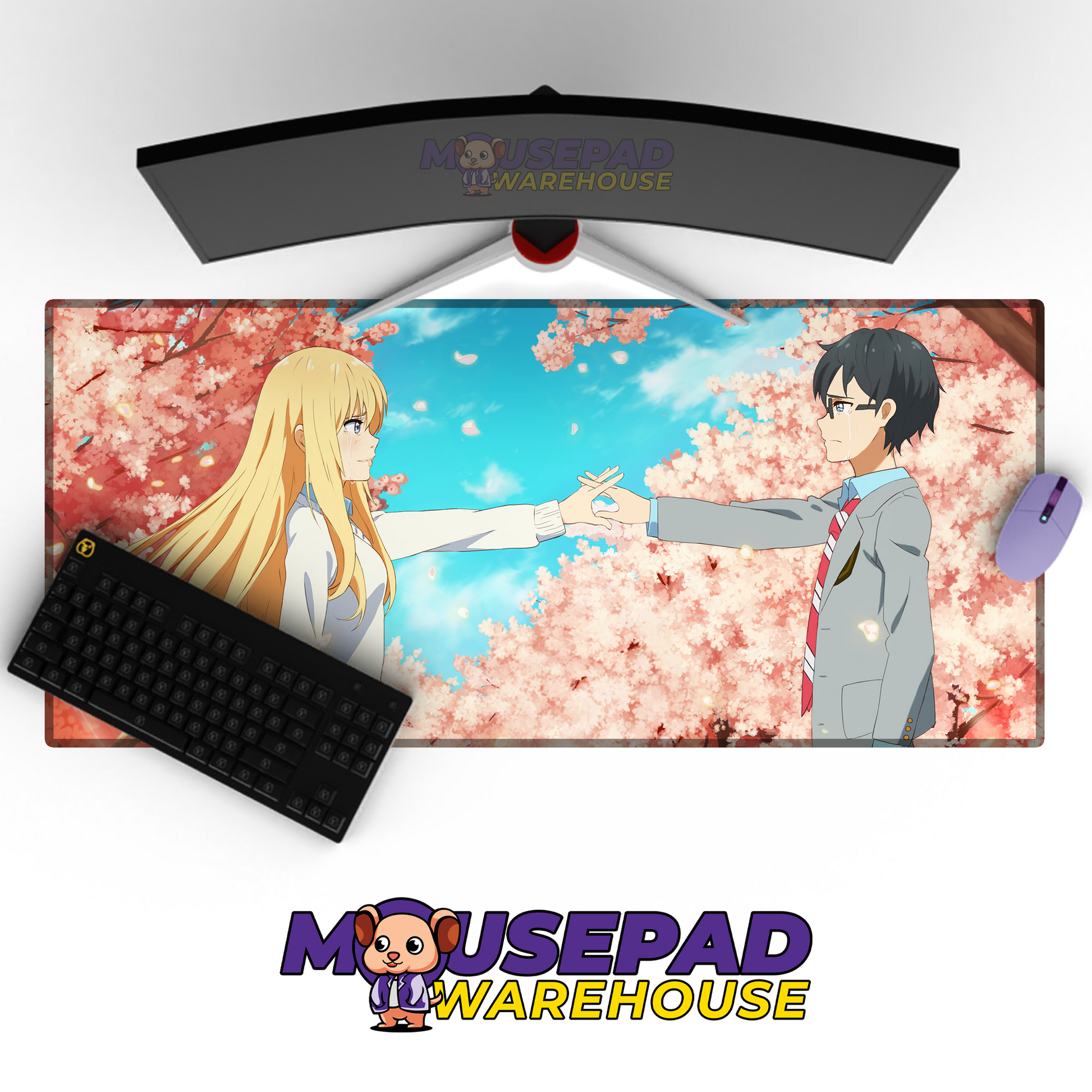 Your Lie in April Anime Mousepad 636334 MousepadWarehouse.com