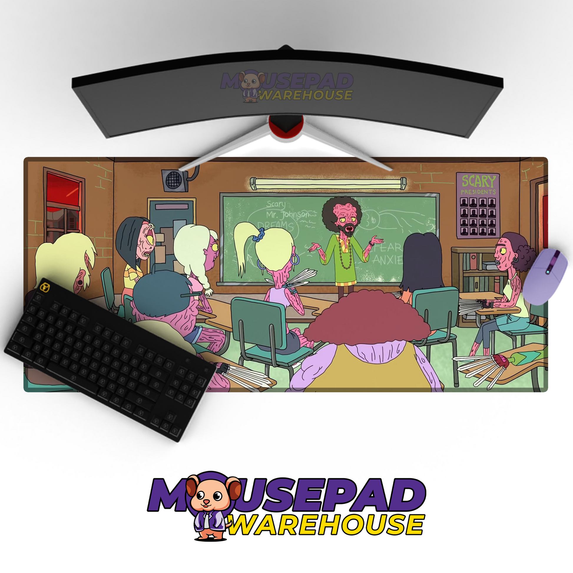 Rick and Morty TV Show Mousepad 633230 MousepadWarehouse.com