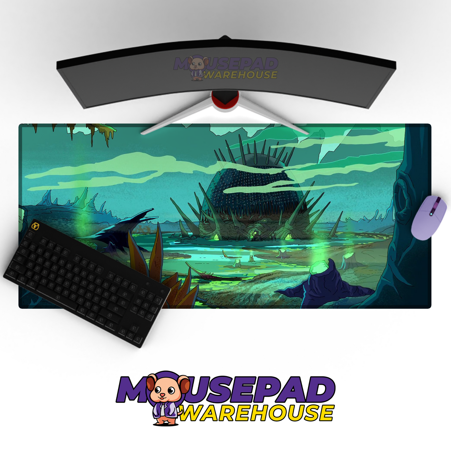 Rick and Morty TV Show Mousepad 633234 MousepadWarehouse.com