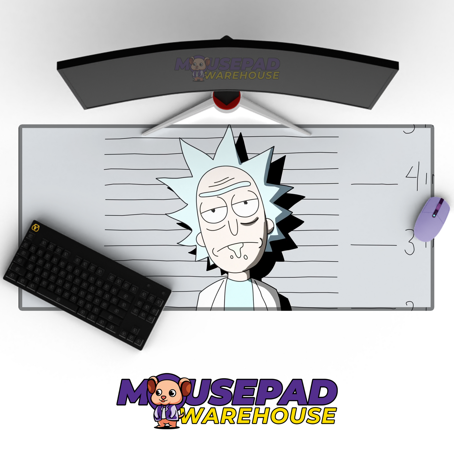 Rick and Morty TV Show Mousepad 633262 MousepadWarehouse.com