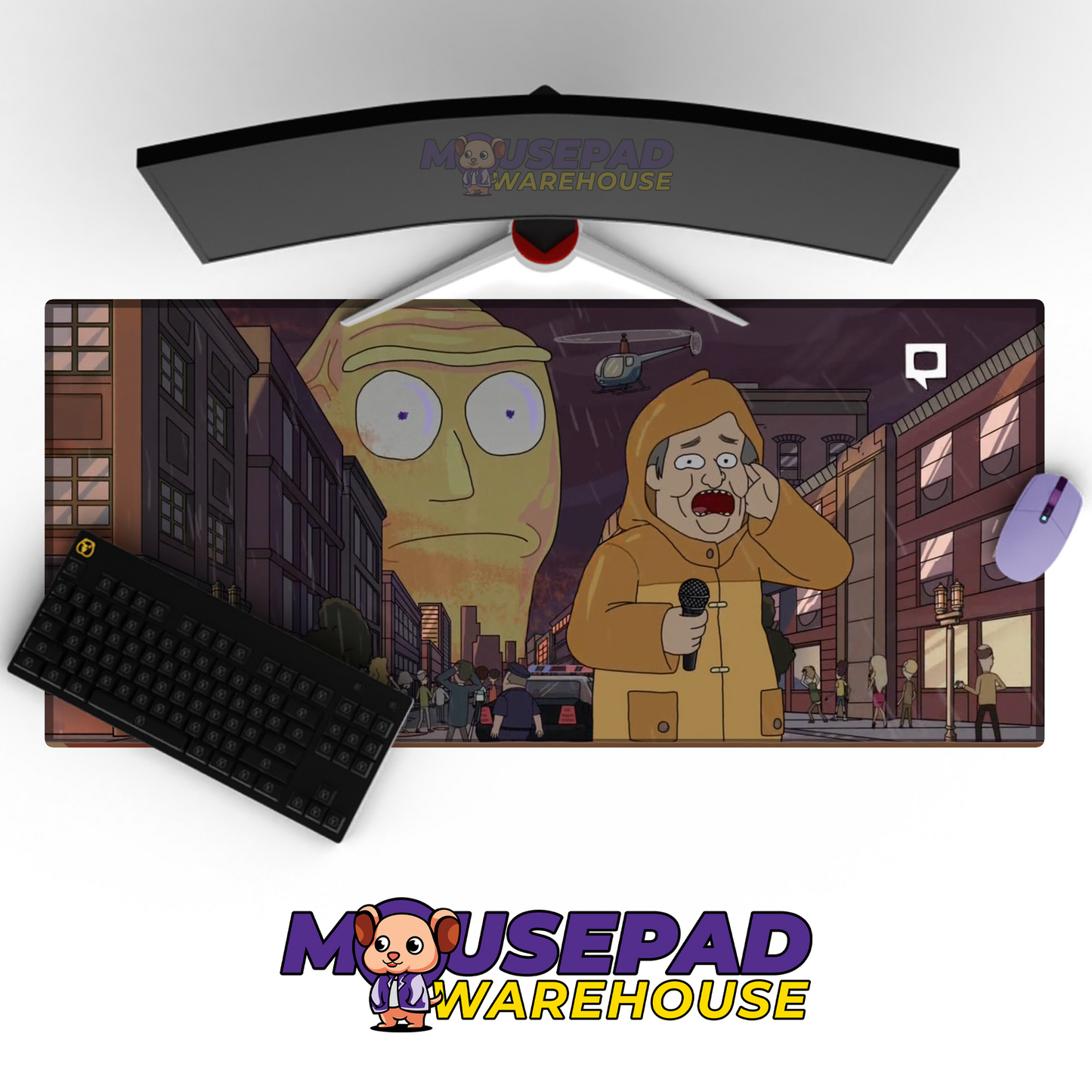 Rick and Morty TV Show Mousepad 633287 MousepadWarehouse.com