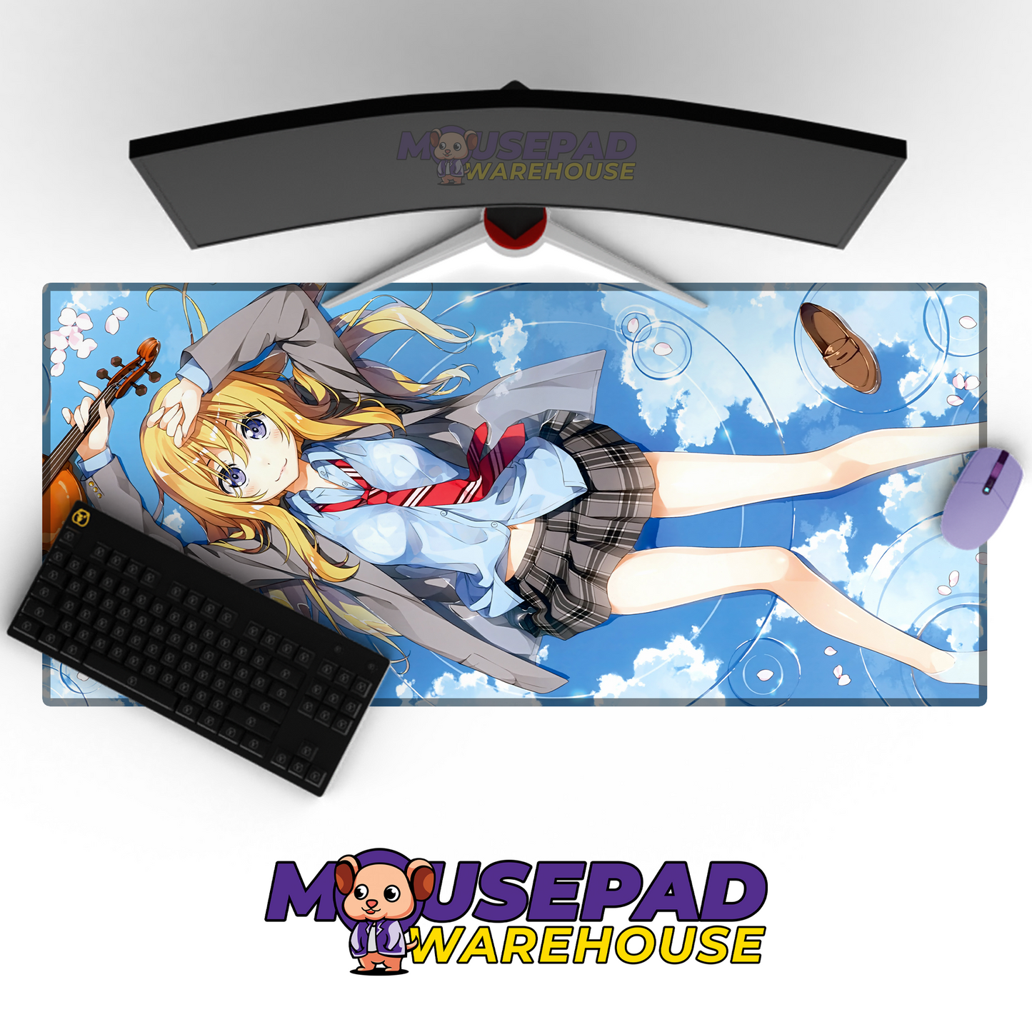 Your Lie in April Anime Mousepad 636367 MousepadWarehouse.com