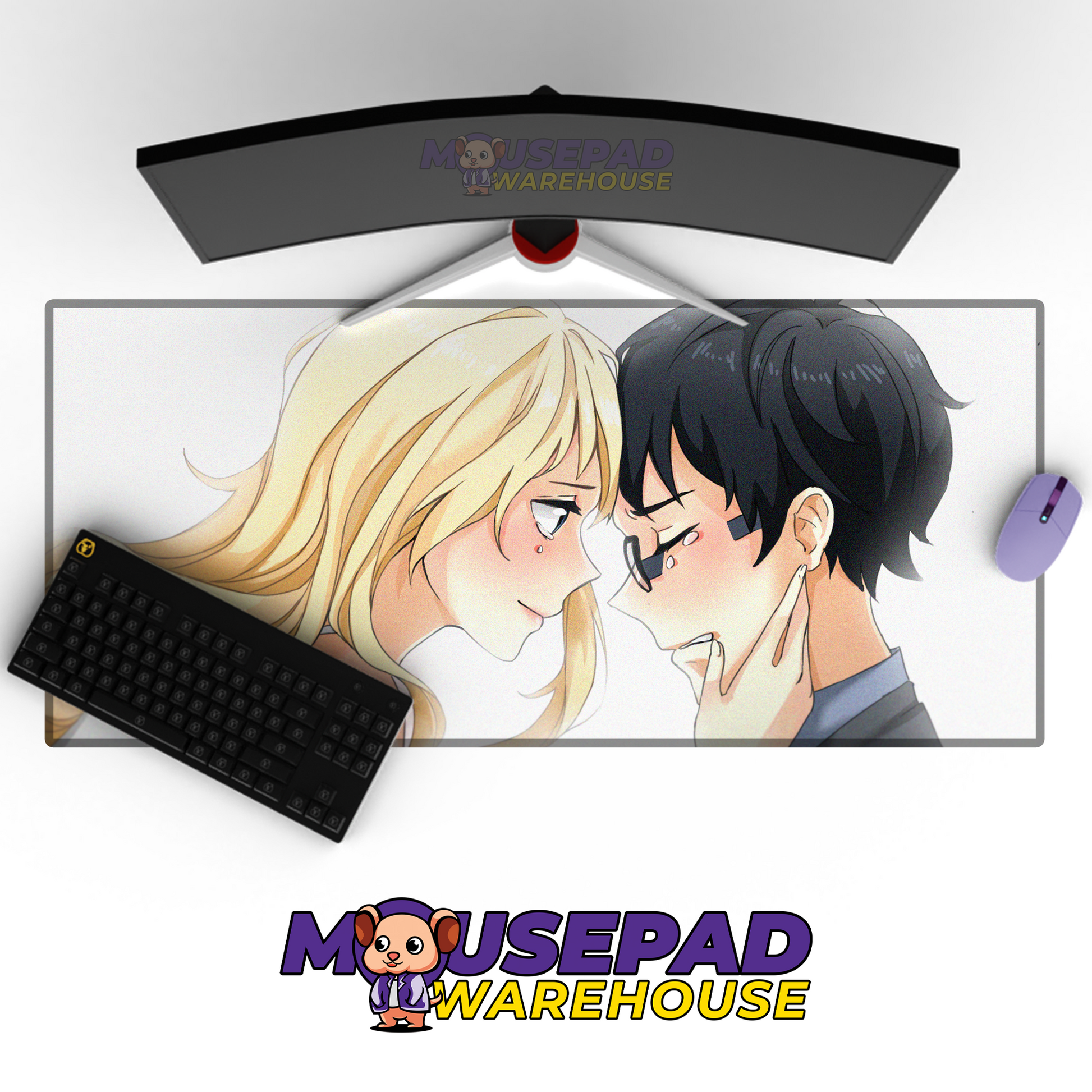 Your Lie in April Anime Mousepad 636503 MousepadWarehouse.com