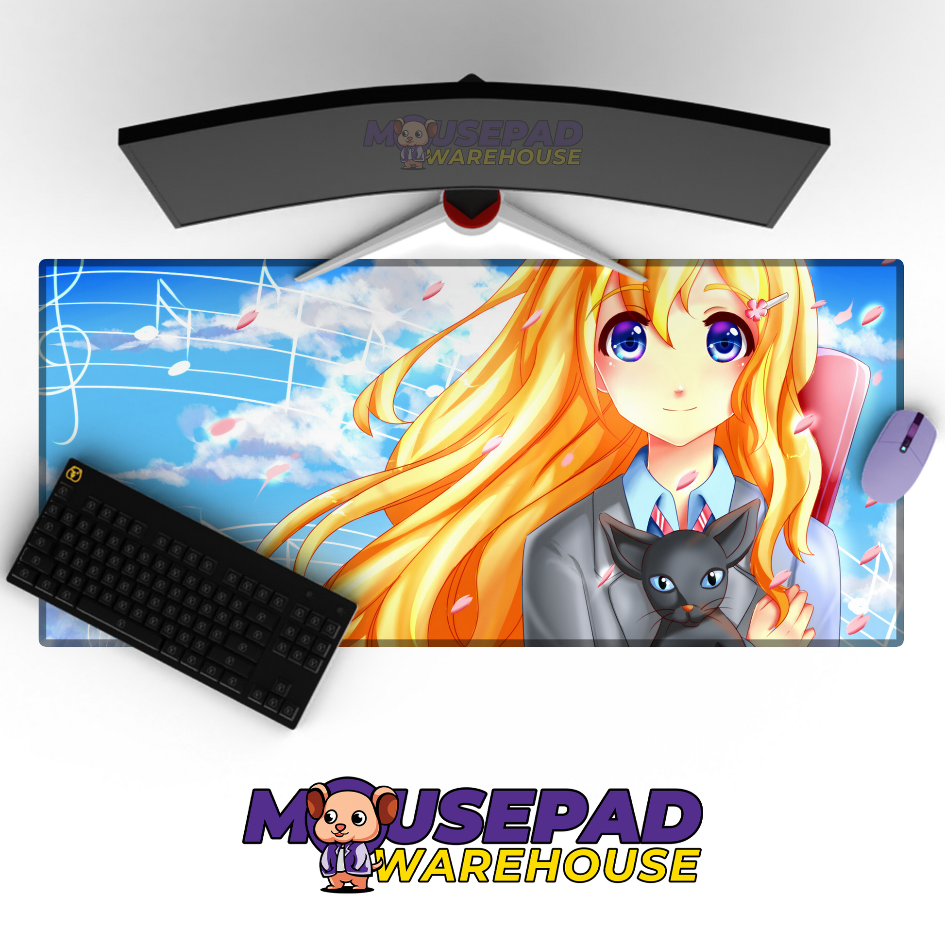 Your Lie in April Anime Mousepad 636512 MousepadWarehouse.com