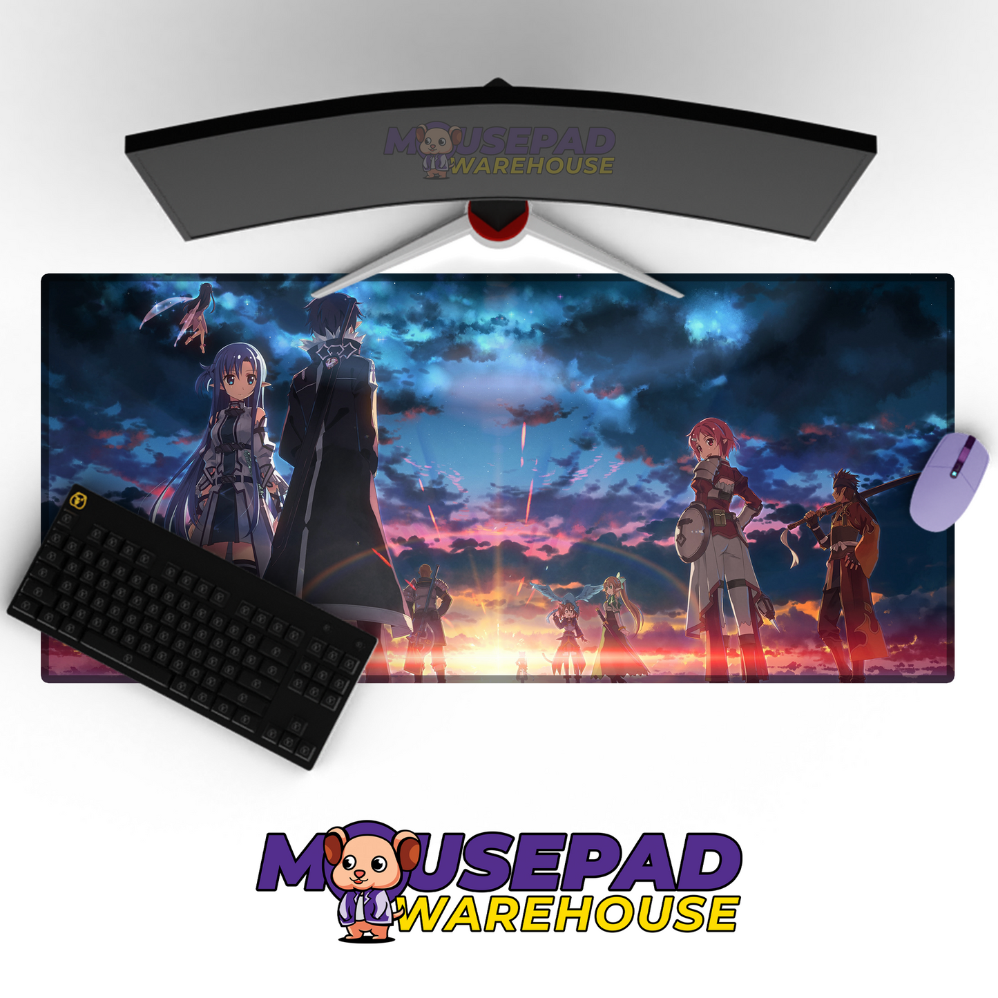 Sword Art Online Anime Mousepad 640956 MousepadWarehouse.com