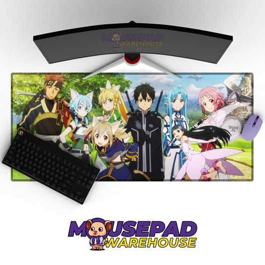 Sword Art Online Anime Mousepad 640962 MousepadWarehouse.com