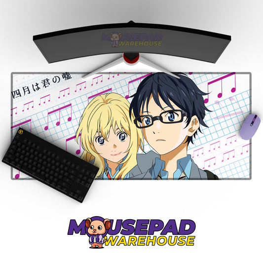 Your Lie in April Anime Mousepad 644012 MousepadWarehouse.com