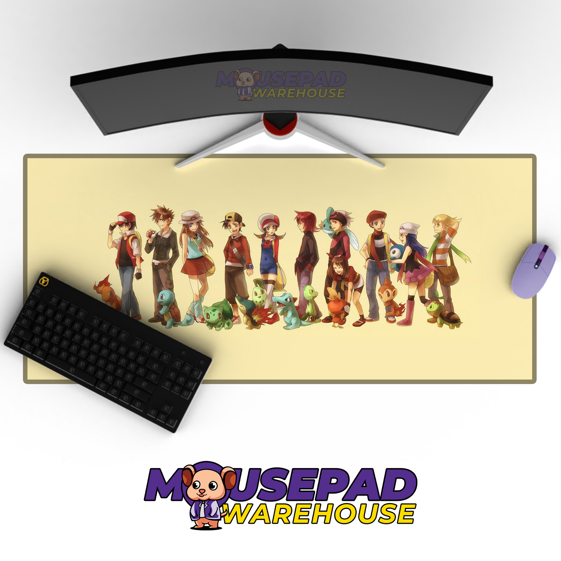 Pokemon TV Show Mousepad 648213 MousepadWarehouse.com