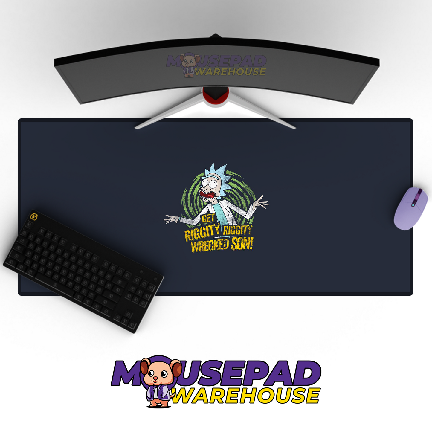 Rick and Morty TV Show Mousepad 658228 MousepadWarehouse.com