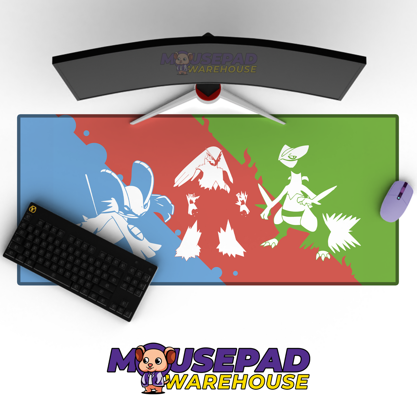 Pokemon TV Show Mousepad 661625 MousepadWarehouse.com