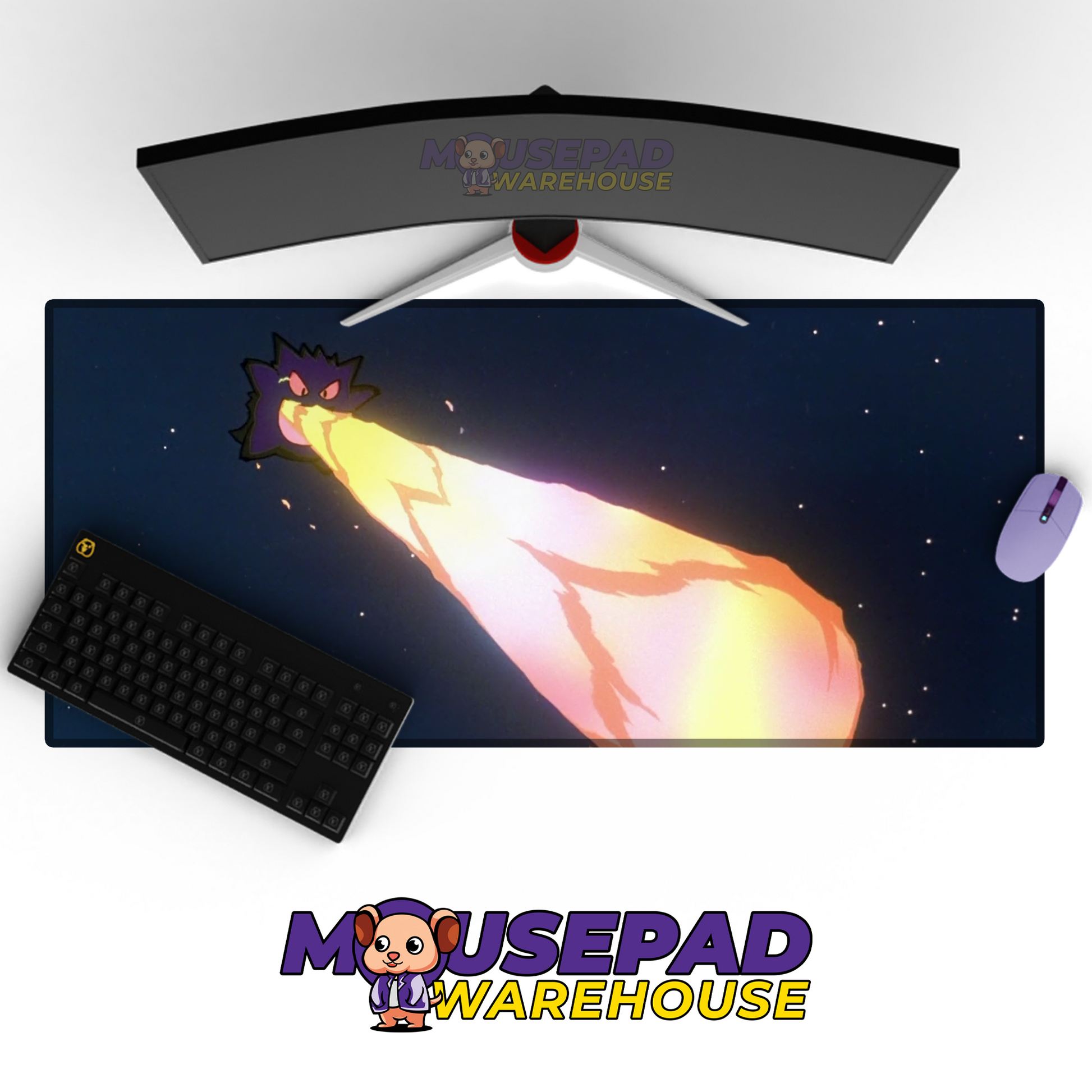 Gengar Pokemon TV Show Mousepad 662033 MousepadWarehouse.com