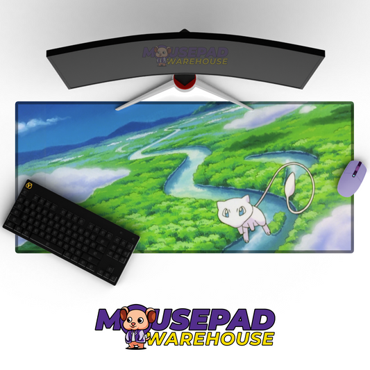 Mew Pokemon TV Show Mousepad 662103 MousepadWarehouse.com