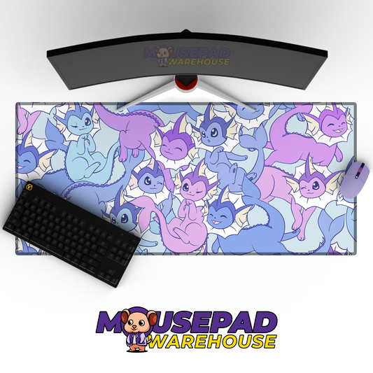 Vaporeon Pokemon TV Show Mousepad 662177 MousepadWarehouse.com