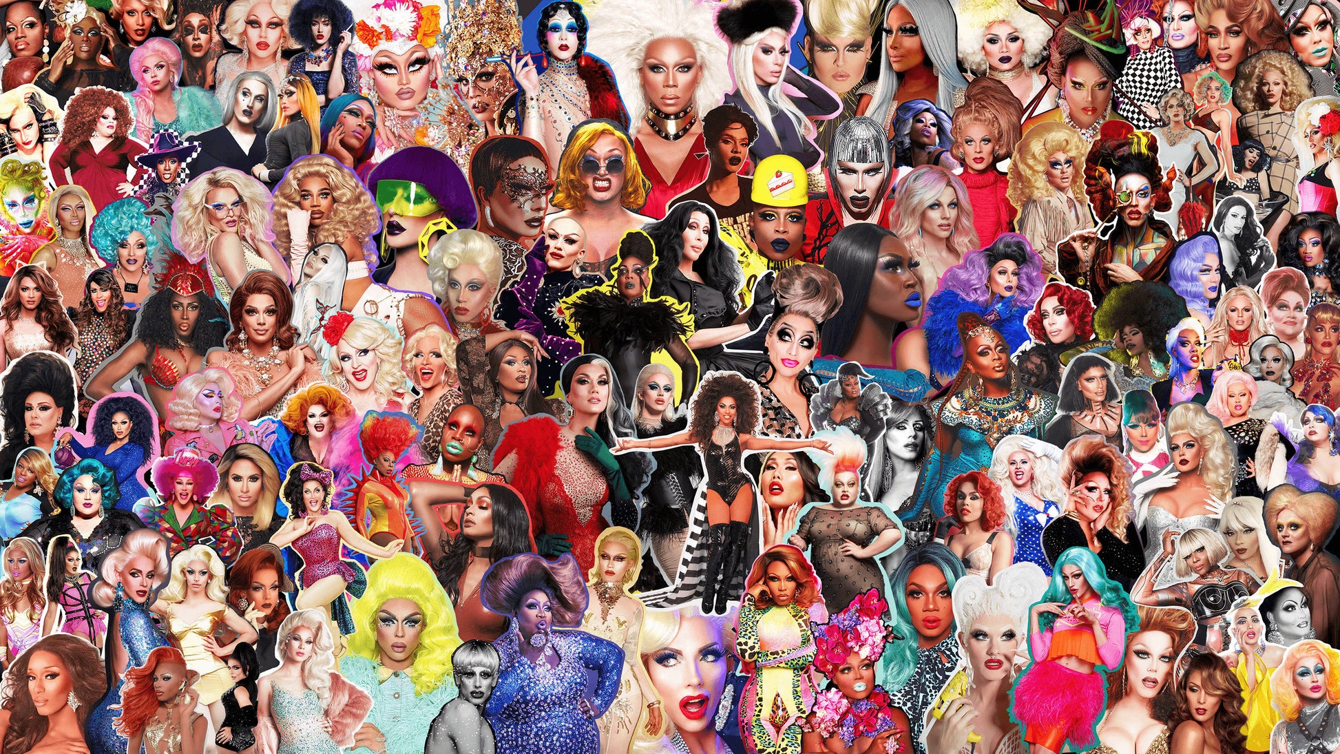 RuPaul’s Drag Race TV Show Mousepad 662521 MousepadWarehouse.com