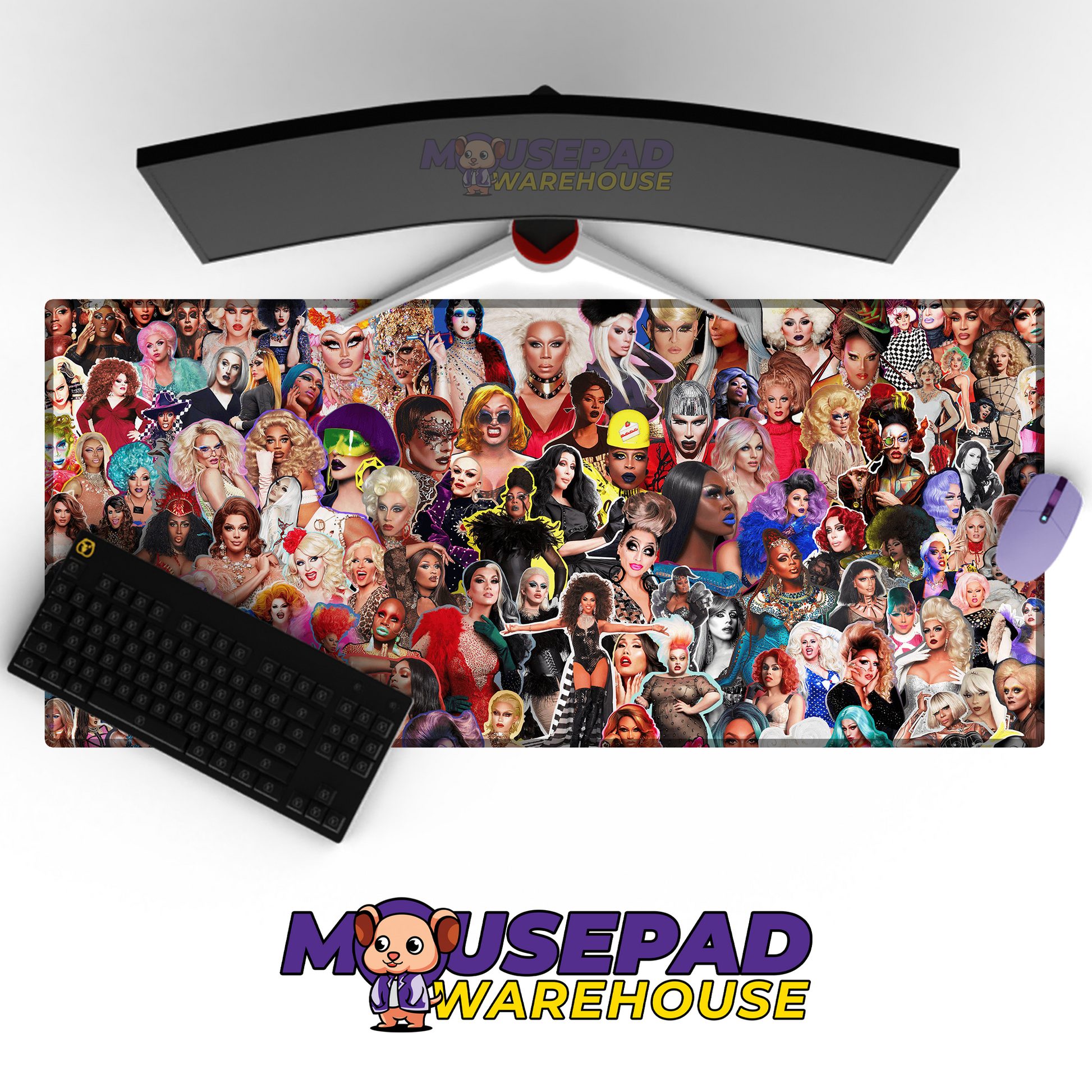 RuPaul’s Drag Race TV Show Mousepad 662521 MousepadWarehouse.com