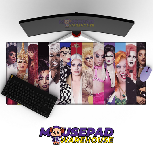 RuPaul’s Drag Race TV Show Mousepad 662523 MousepadWarehouse.com