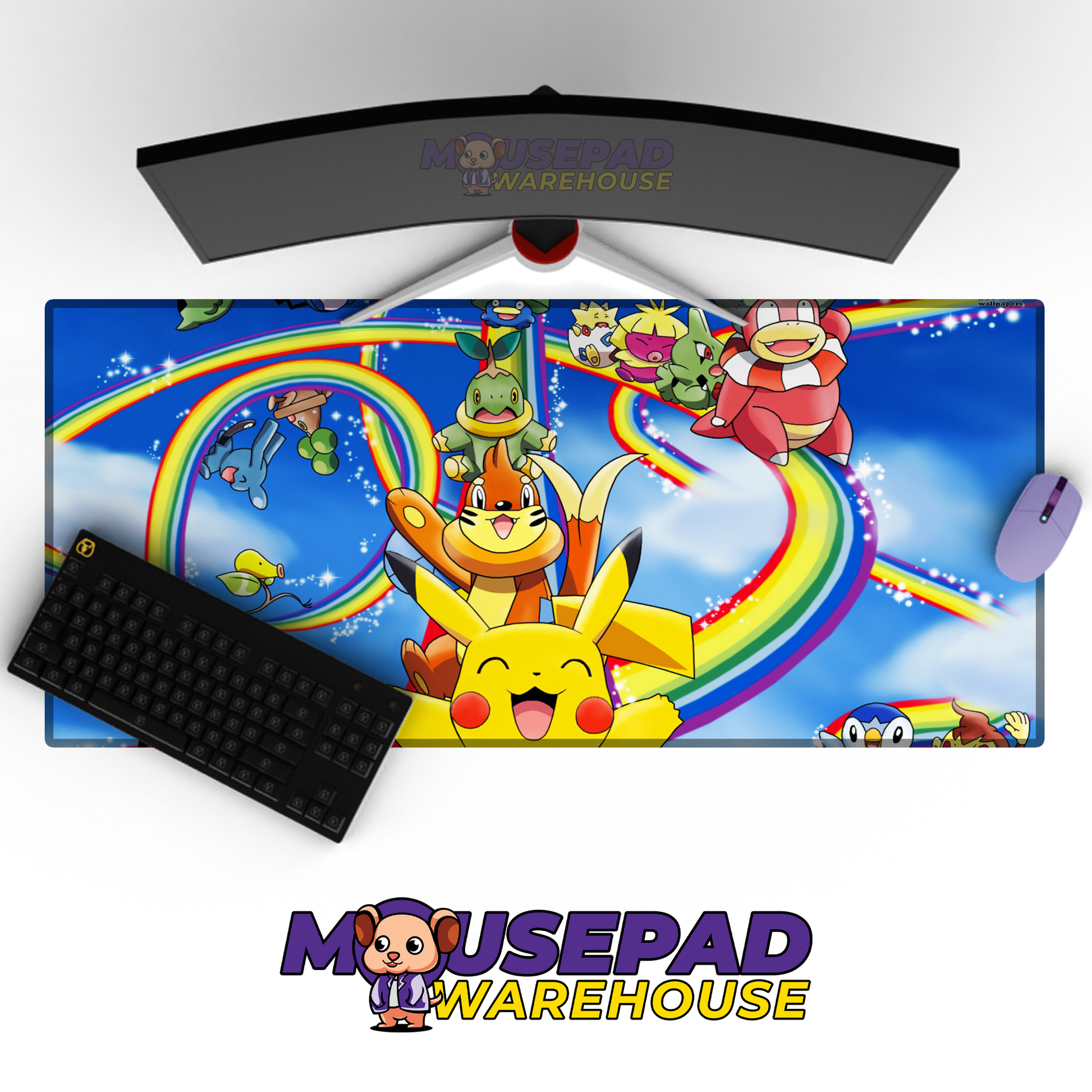 Pokemon TV Show Mousepad 675514 MousepadWarehouse.com